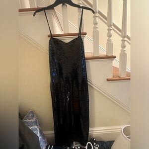 Express sequin dress